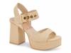 Bobby Platform Sandal Beige view