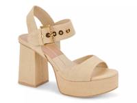 Bobby Platform Sandal Beige view