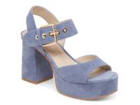 Bobby Platform Sandal Navy view