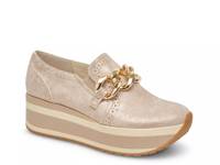 Jhenee Platform Slip-On Gold view