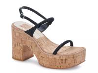 Jodie Platform Sandal Black view