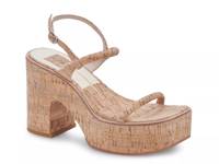 Jodie Platform Sandal Off White view