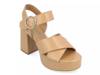 Akeely Platform Sandal Tan view