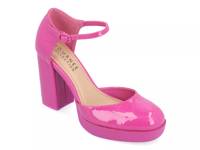Samarr Platform Pump Pink view