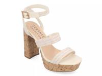 Sienne Platform Sandal Off White view
