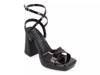 Zorana Platform Sandal Dark Brown view