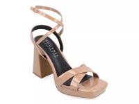 Zorana Platform Sandal Taupe view