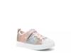 Twinkle Toes Sparks Light-Up Sneaker - Kids' Rose Gold/Silver/Gold view