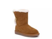 Nalie Short Boot - Kids' Chestnut Tan view
