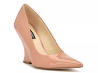 Eaava Wedge Pump Tan view