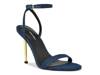 Reina Sandal Dark Blue Denim Fabric view