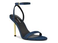 Reina Sandal Dark Blue Denim Fabric view