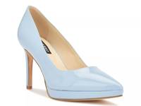 Shelbe Platform Pump Blue view