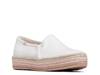 Triple Decker Platform Slip-On Sneaker - Women's White view