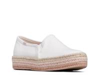 Triple Decker Platform Slip-On Sneaker - Women's White view