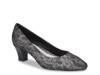 Ballari Pump Black/Silver Metallic Lace view