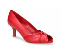 Celeste Pump Red view