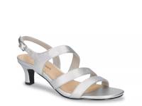Como Sandal Silver Metallic view