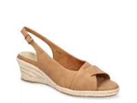 Devlin Espadrille Wedge Sandal Dark Brown view