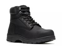 Carlsbad Waterproof Steel Toe Work Boot Black view