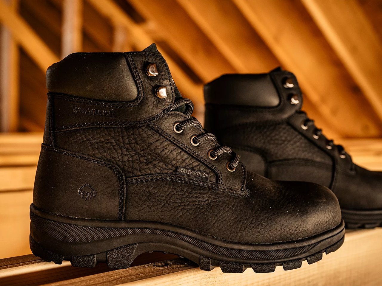 Carlsbad Waterproof Steel Toe Work Boot