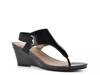 All Dres Wedge Sandal Black Patent view