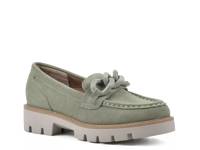 Goodie Loafer Sage Green Suede view