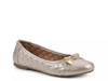 Seaglass Ballet Flat Gold Metallic view