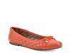 Seaglass Ballet Flat Orange view