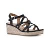 Swayze Espadrille Platform Sandal Black view