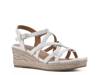 Swayze Espadrille Platform Sandal White view