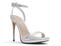 Kat Platform Sandal Silver Metallic view
