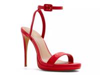 Kat Platform Sandal Red view