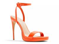 Kat Platform Sandal Orange view