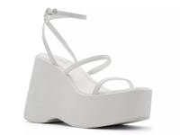 Kasie Wedge Sandal White view