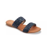 Naria Wedge Sandal Navy view