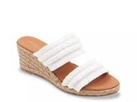 Nori Wedge Sandal White view