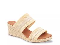 Nori Wedge Sandal Beige view
