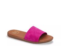 Paloma Sandal Fuchsia Suede view