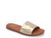 Paloma Sandal Gold Metallic Leather view