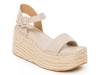 Mallorca Espadrille Wedge Sandal Beige view