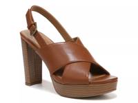 Nylah Platform Sandal Dark Brown view