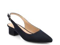 Sylvia Pump Navy Suede view