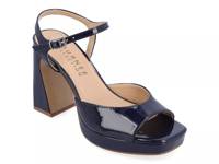Ziarre Platform Sandal Navy view