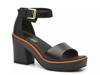 Kalico Platform Sandal Black view