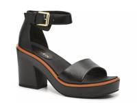 Kalico Platform Sandal Black view