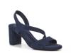 Resley Sandal Navy Fabric view