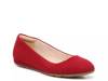 Eryn Wedge Slip-On Burgundy Fabric view