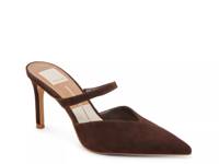 Kanika Mule Chocolate Brown Suede view