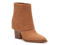 Lerra Foldover Bootie Brown view